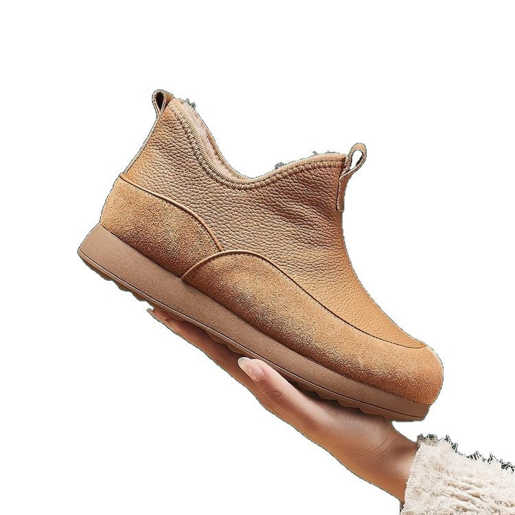 Damen Sneaker High-Top Warm mit rutschfester Sohle