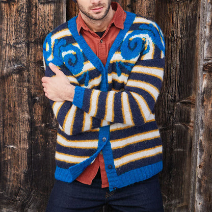 Herren Strickpullover Gemustert Modern Berlin Style