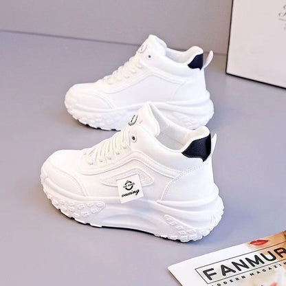 Damen Sneaker High-Top Stoßdämpfend Modern Sportlich