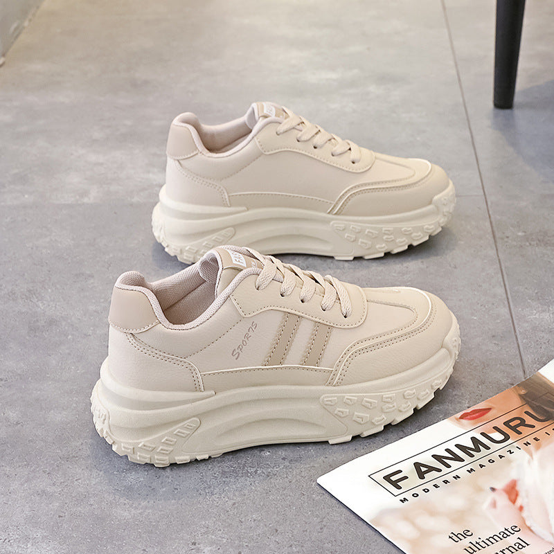 Damen Sneaker Sportlich Chunky Stabil Bequem