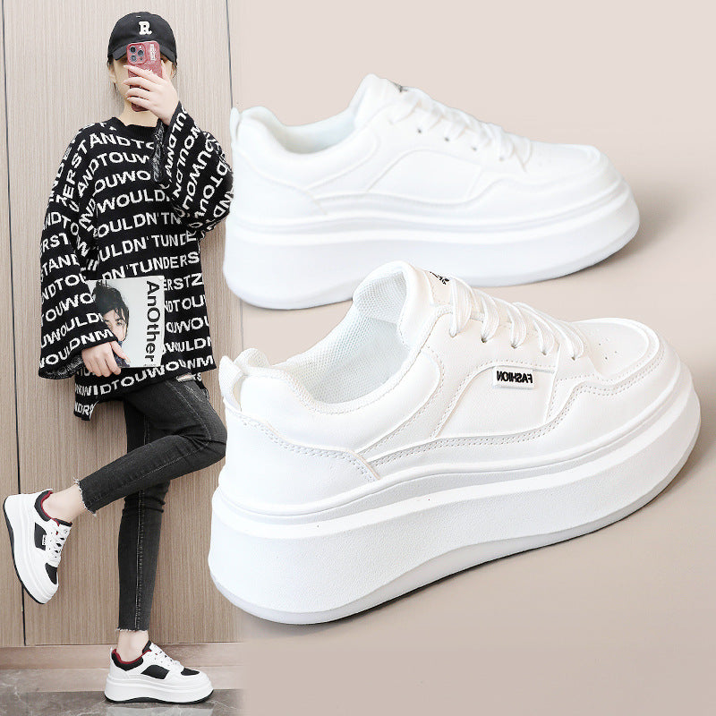 Damen Sneaker Plateau Schuhe Atmungsaktiv Gepolstert - BerlinGlamour