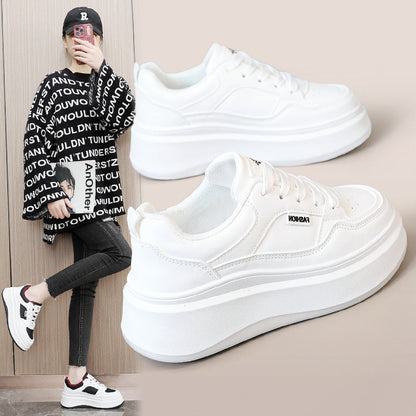 Damen Sneaker Plateau Schuhe Atmungsaktiv Gepolstert - BerlinGlamour