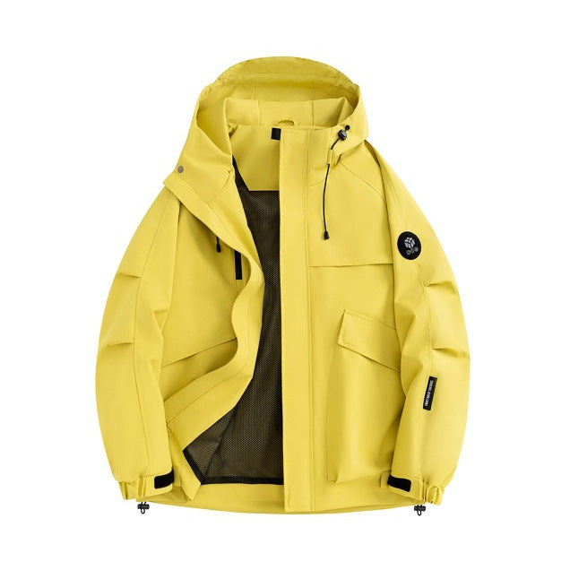 Wasserdichte Herren Outdoor-Jacke Funktionell