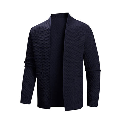 Herren Strickjacke Modern mit Taschen Großstadtchic