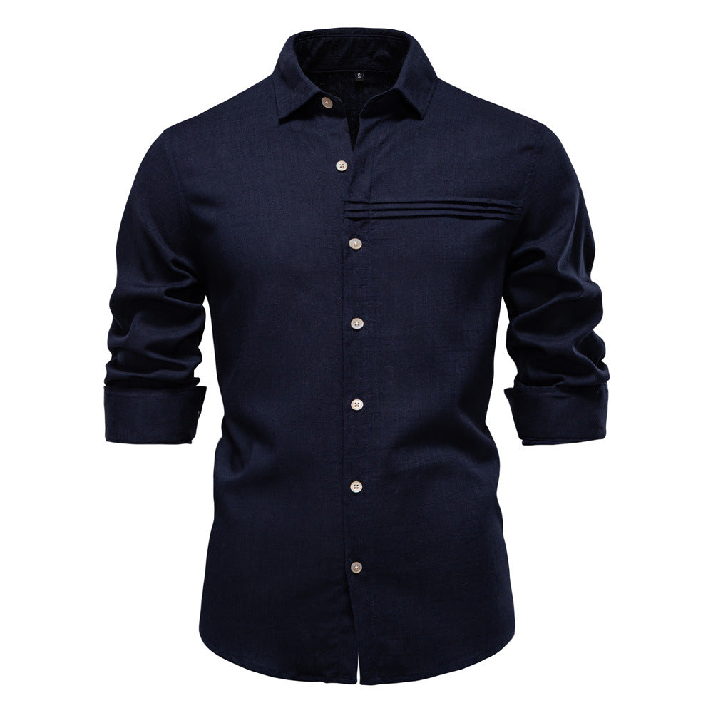 Leichte Sommerhemden Herren Modern Slim Fit
