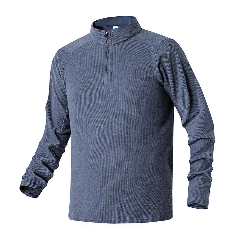 Herren Funktionsshirt Atmungsaktiv Halbzipper Sportlich