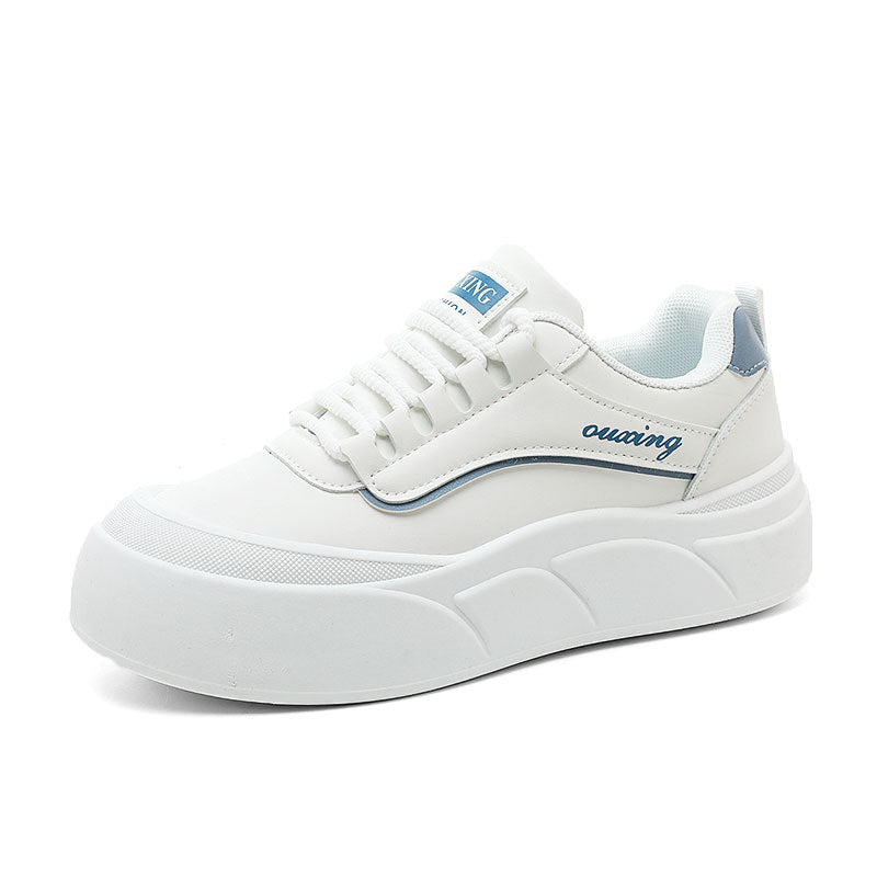 Damen Plateau Sneaker Bequem Mit Dämpfung - BerlinGlamour