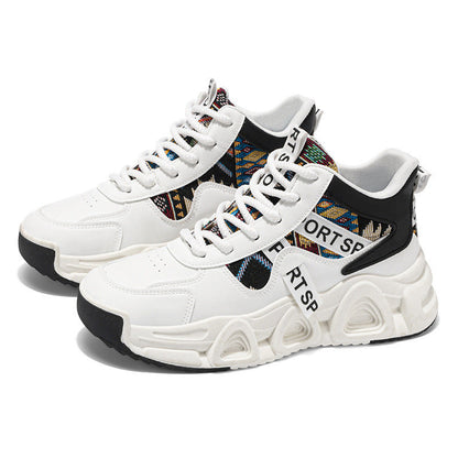 Damen Sneaker Sport Bunt mit Farbe