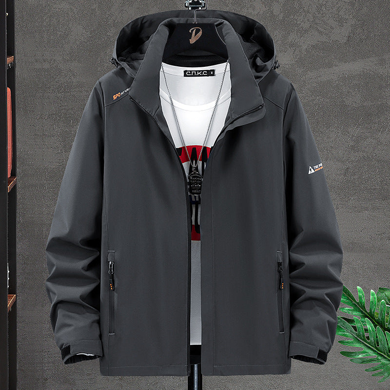 Herren Outdoor-Jacke Wasserabweisend Multifunktions