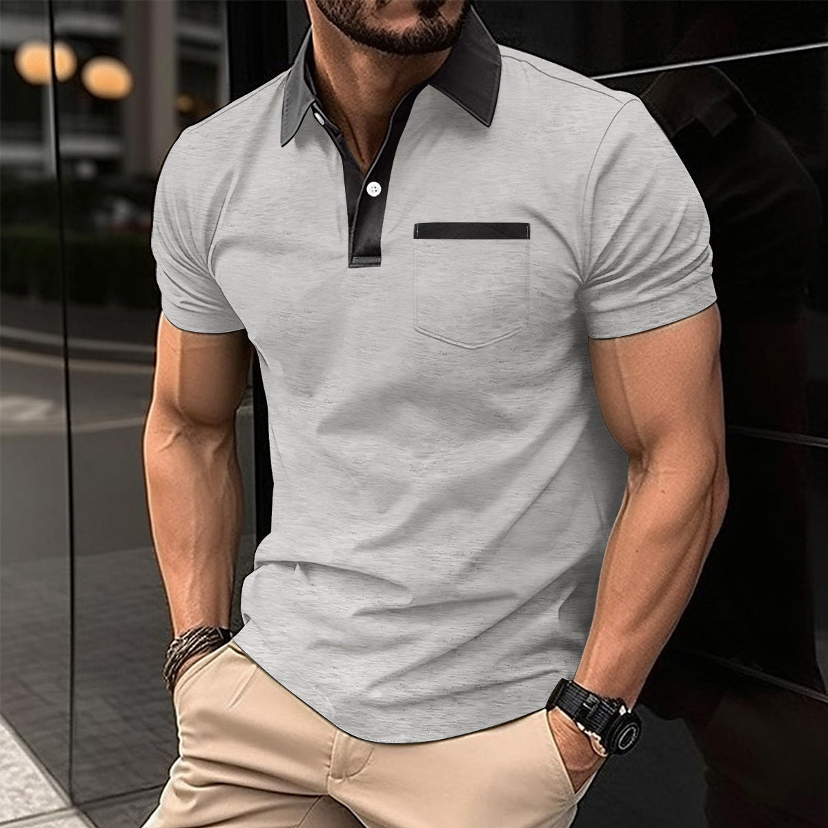 Herren Polo-Shirt Modern Slimfit Berlin