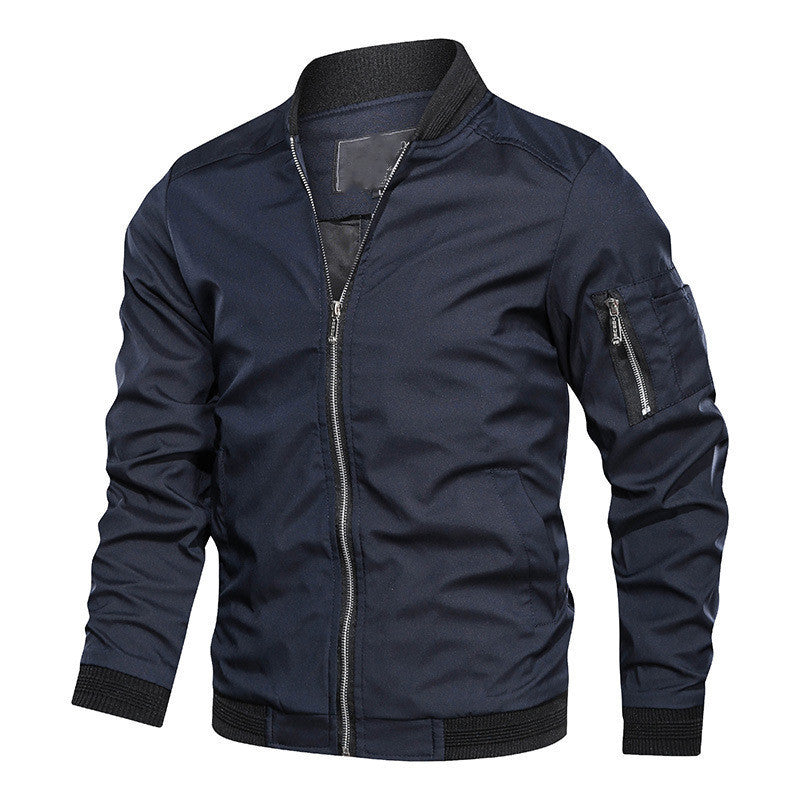 Leichte Bomberjacke Urban Style Schwarz