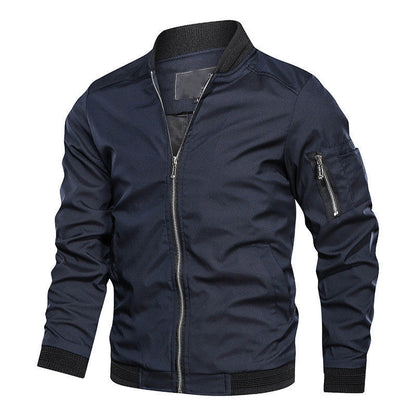 Leichte Bomberjacke Urban Style Schwarz