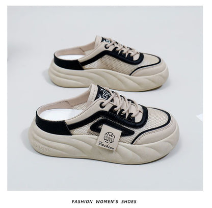 Damen Sneaker Leicht Modisch Weiße Schuhe