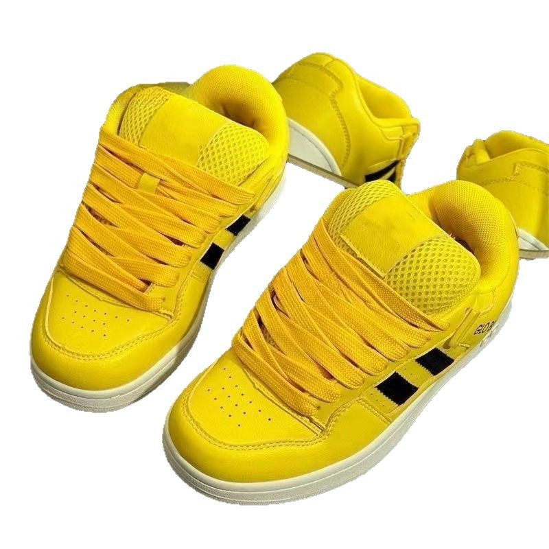 Damen Sneaker Sportlich Atmungsaktiv Mesh Schnürschuhe