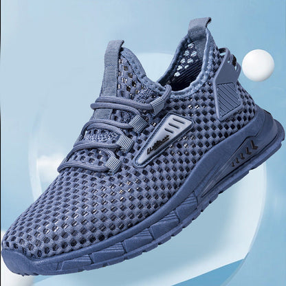 Damen Laufschuhe Atmungsaktiv Sportlich Schwarz