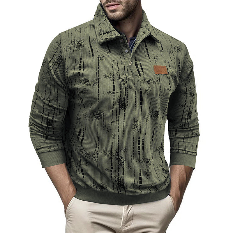 Herren Sweatshirt Modern Kragen Einzigartig Trendy