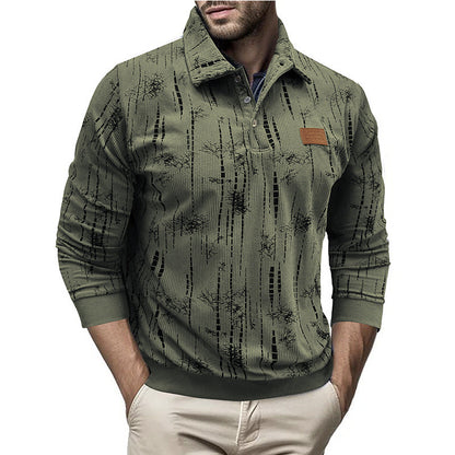 Herren Sweatshirt Modern Kragen Einzigartig Trendy