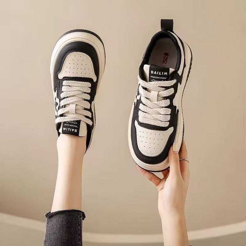 Damen Sneaker Modisch Sportlich Heidi Stil