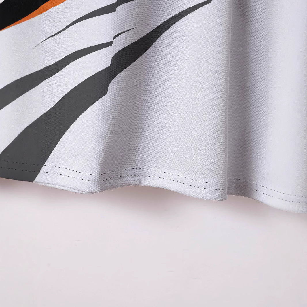 Herren Poloshirt Sportlich Grafikdesign Modern
