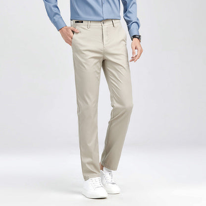 Herren Chino-Hose Elegant atmungsaktiv Slim Fit