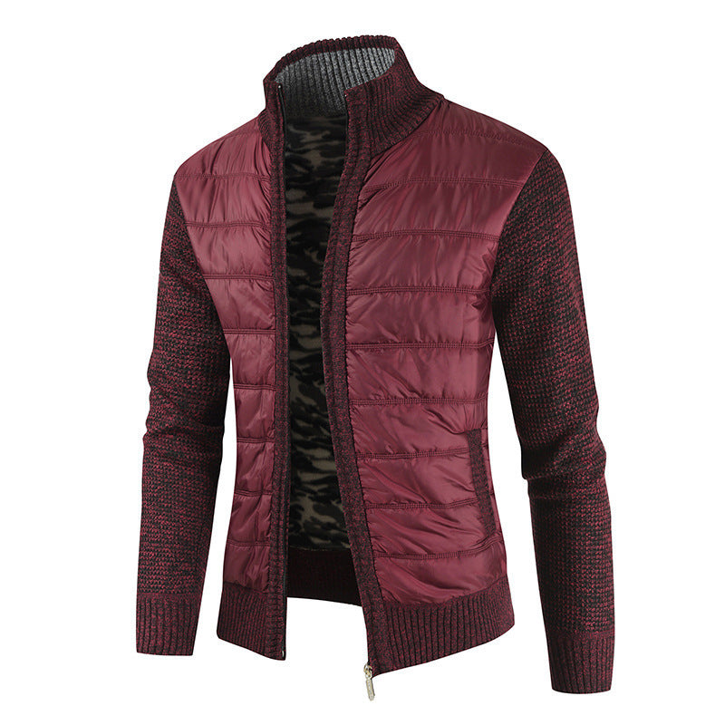 Herren Funktionsjacke Modern Stehkragen Wasserabweisend