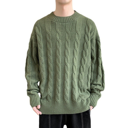Herren Pullover Grobstrick Modern Berlin Stil