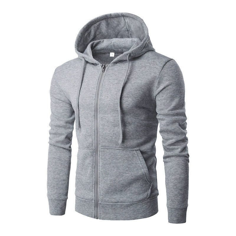 Herren Kapuzenjacke Streetwear Modern Schwarz