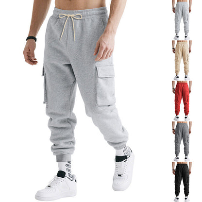 Herren Cargo-Hose Bequem Mit Seitentaschen Praktisch - BerlinGlamour