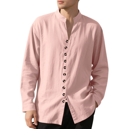 Herren Hemd Modern mit Knopfleiste Trendy Design