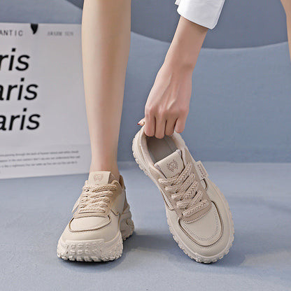 Damen Sneaker Sportlich Chunky Bequem Luftdurchlässig