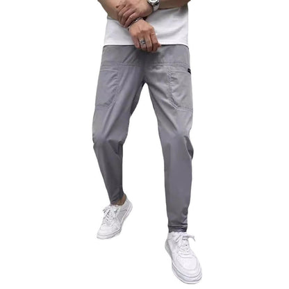 Herrenhose Freizeit Bequem Elastisch Mit Taschen