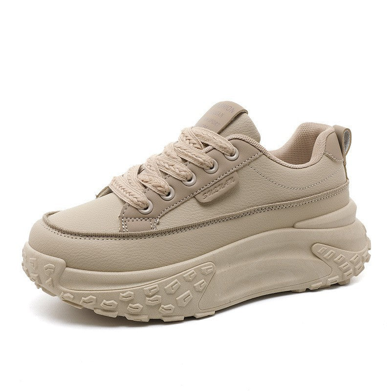 Damen Sneaker Sport Plattform Atmungsaktiv Komfort