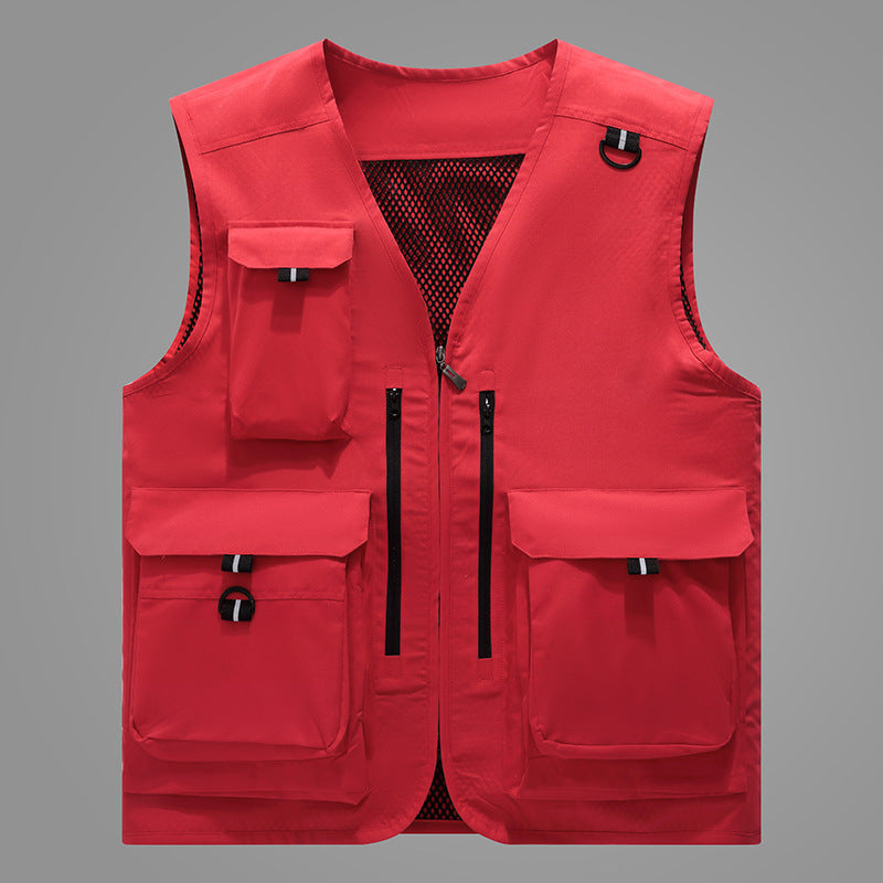 Arbeitsweste Unisex Funktionsshirt Reflex Weste - BerlinGlamour