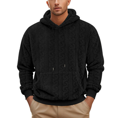 Herren Kapuzenpullover Flauschig Warm