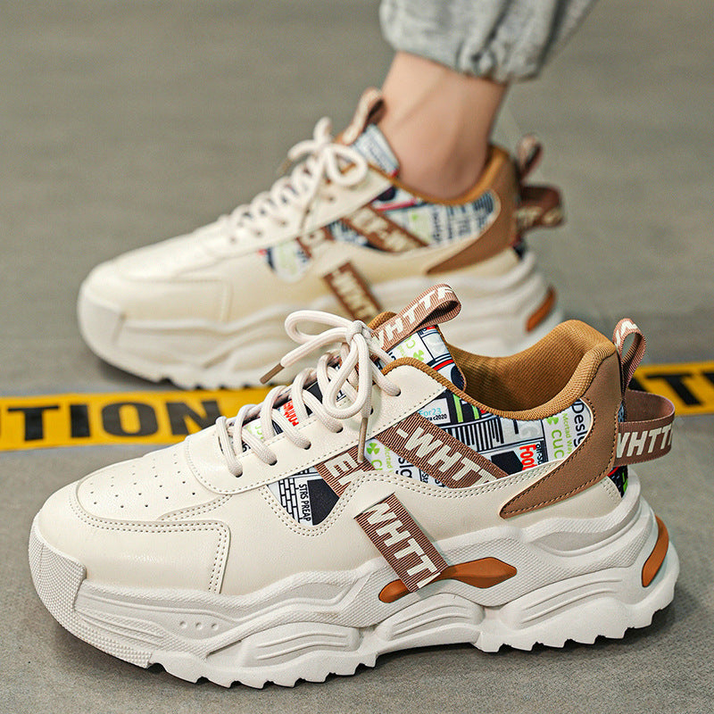 Damen Sneaker Modern Grafik Design Dämpfende Sohle