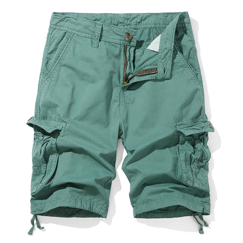 Herren Cargo Shorts Praktisch Vielfach Taschen Verstellbar