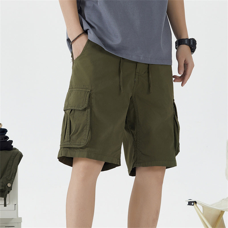 Herren Cargo Shorts Leicht Bequem Mit vielen Taschen