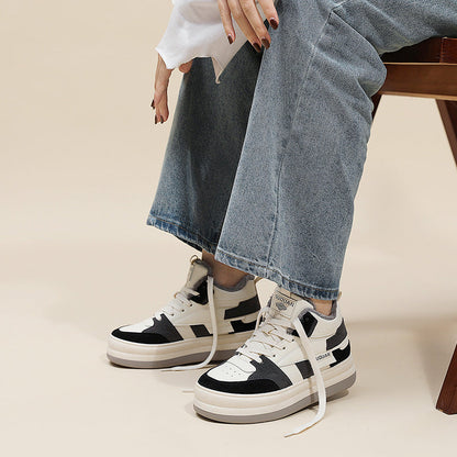 Damen Sneaker Chunky Bequem Strapazierfähig