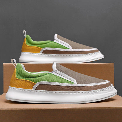 Damen Sneaker Slip-On Sportlich Flexibel