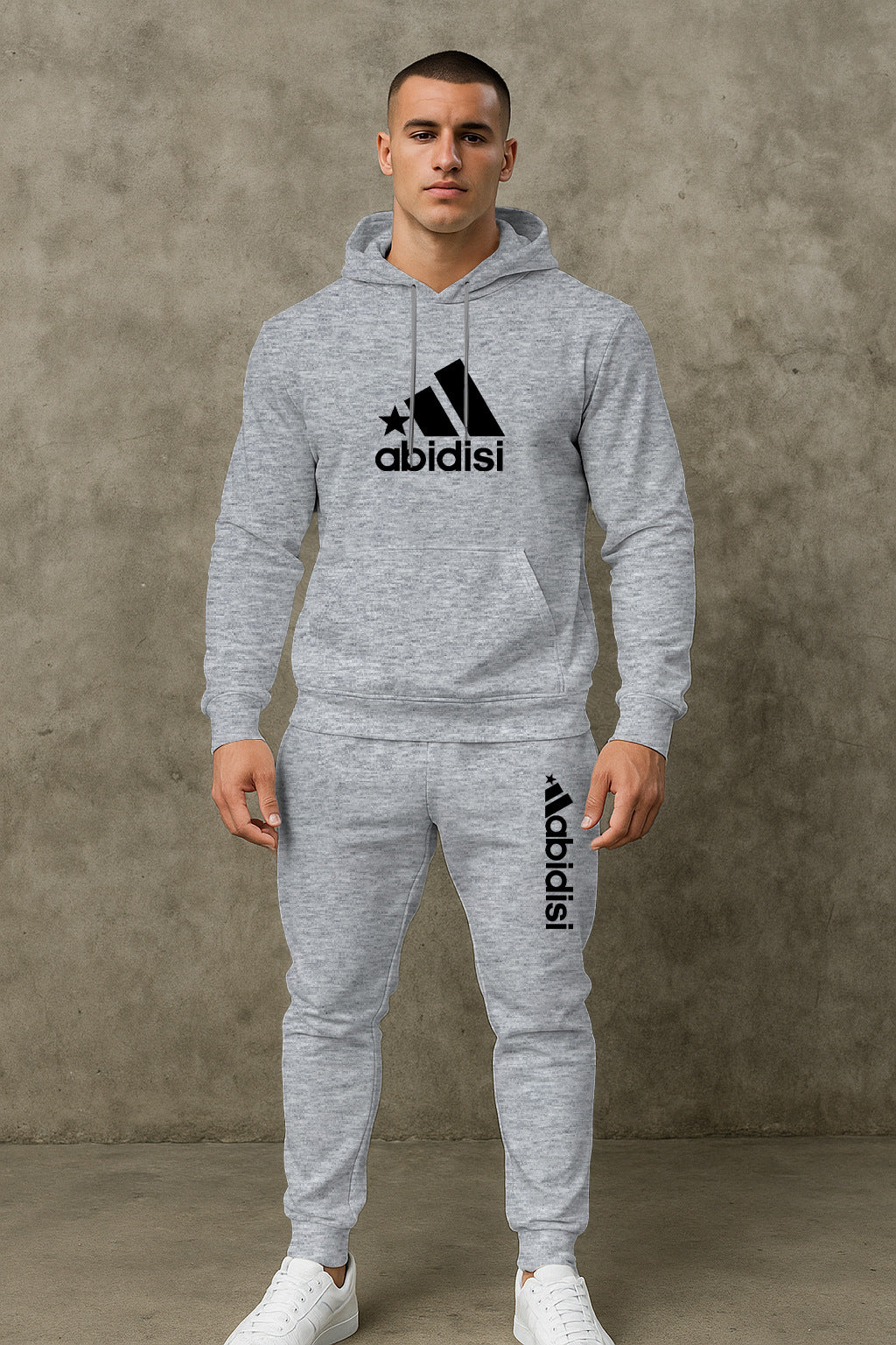 Herren Jogginganzug Sportlich Schnitt Bequem Mit Taschen
