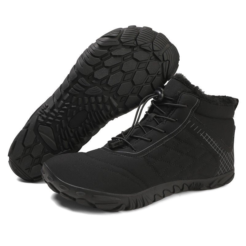 Damen Outdoor-Stiefel Warm Rutschfest Schnellschnürsystem Winter