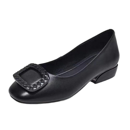 Damen Ballerinas Bequem Schmuck Detail Modern