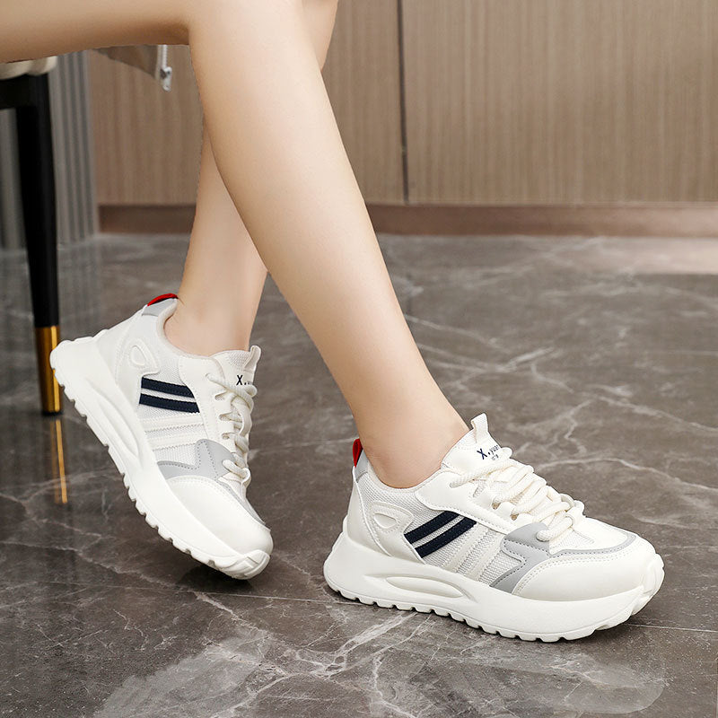 Damen Sneaker Bequem Lifestyle Schuhe mit Dämpfung