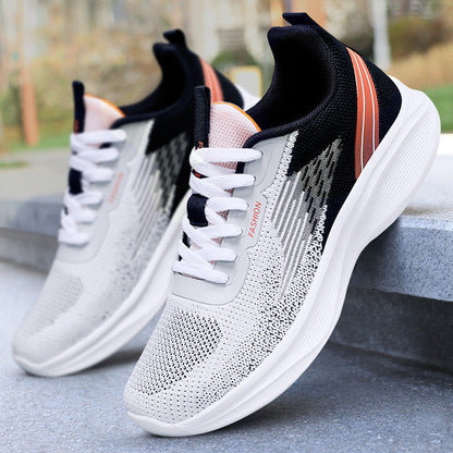 Damen Sneaker Sportlich Fitness Atmungsaktiv