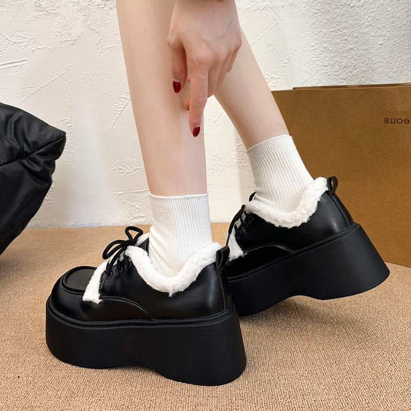 Damen Sneaker Winter Warm Innenfutter Dämpfend