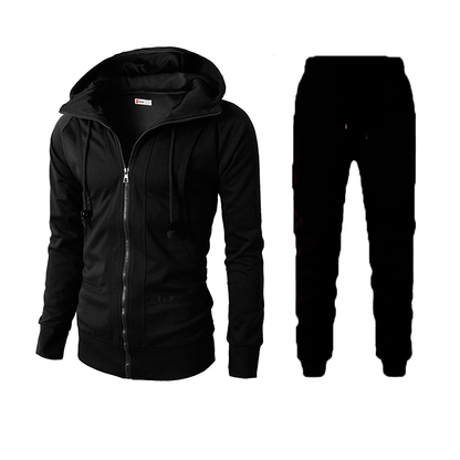 Herren Sportset Hoodie Jogginghose Set Funktionales Training Outfit