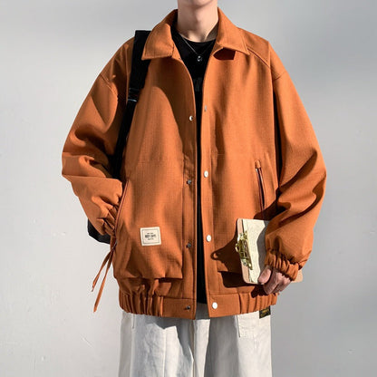 Herren Utility-Jacke Bequem Freizeitjacke Größe XL - BerlinGlamour