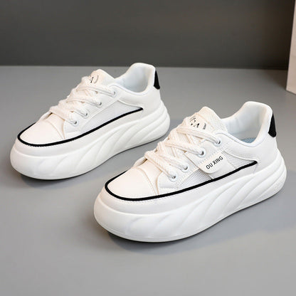 Damen Sneaker Chunky atmungsaktiv Trendy Hochsohlige