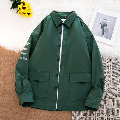 Herren Jacke Modern Utility Style mit vielen Taschen