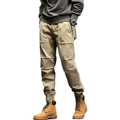 Herren Cargo-Hose Multifunktional mit verstellbarem Bund Outdoor